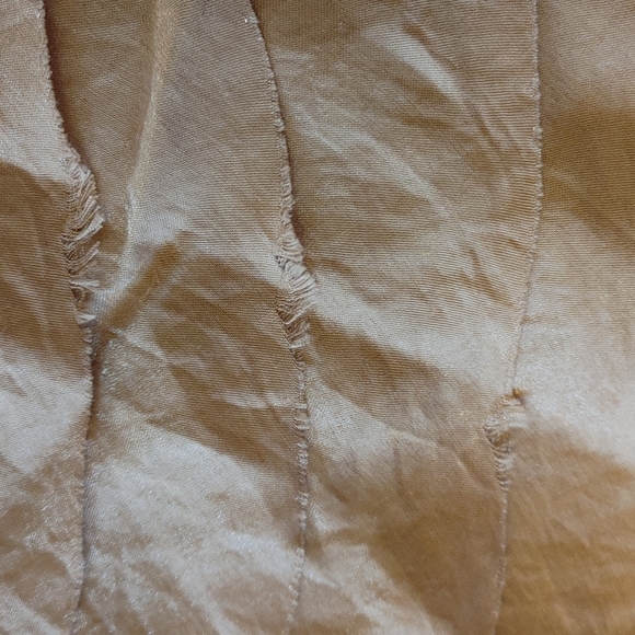 JONES WEAR GOLD SLEEVELESS FRONT BOW DRESS SZ 16 - Picture 9 of 9